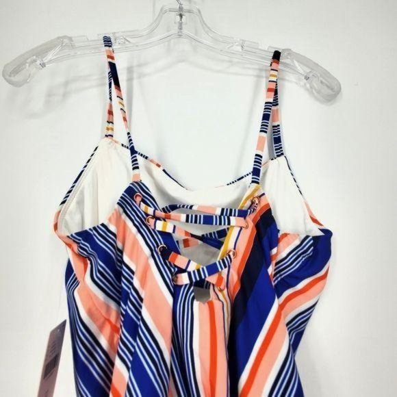 Anthropologie Lace-Up One-Piece Swimsuit - Picture 11 of 14